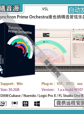 VSL Synchron Prime Orchestra维也纳同步精选管弦乐团音色全套