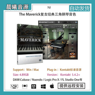 The MAC编曲音源 三角大钢琴音色流行摇滚爵士PC Maverick复古经典