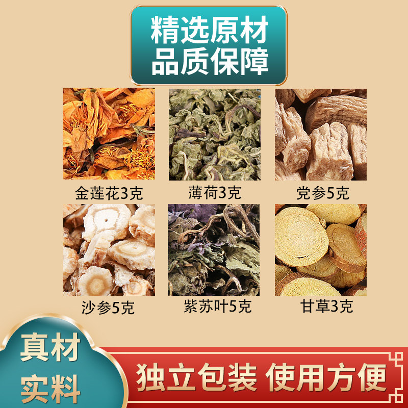 长芳主薄荷甘草党参中药材原材料