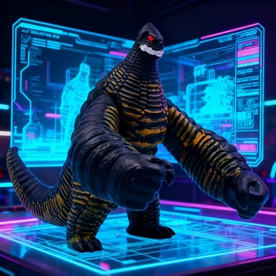 超大号怪兽玩具奥特软胶曼哥莫拉打小怪兽套装手办雷德王系列男孩