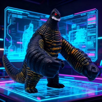 【超大号】雷德王怪兽玩具