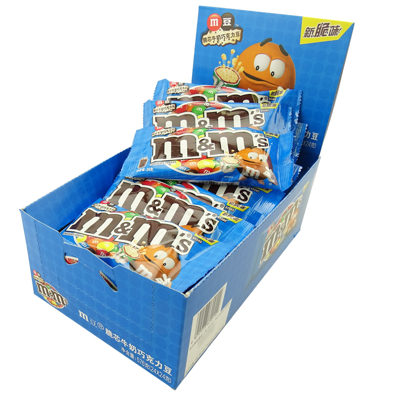 德芙脆芯MM豆休闲零食