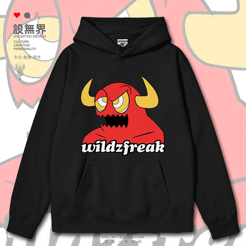 卡通怪物wildzfreak凶萌风格卫衣