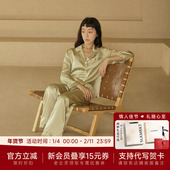 SLKMRKT乃丝 套装 真丝睡衣睡裤 女100%桑蚕丝家居服高档19姆米夏季