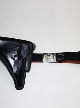 德军士兵腰带瓦尔特P38牛皮枪套