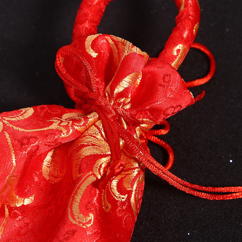 y cloth bag luc福d bag safe gift bag weddiqng candy bagk袋