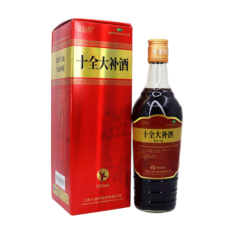 【胡卓仁】十全大补酒500ml*1瓶/盒图片