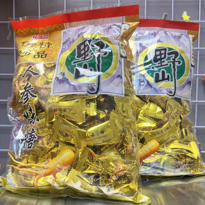 人参味糖老牌子人参味硬糖清凉糖婚庆喜糖果