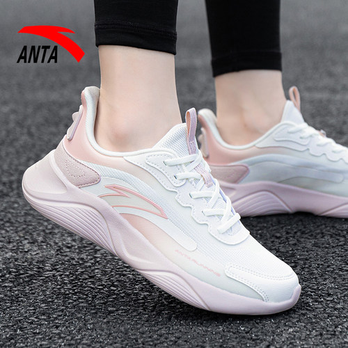 安踏凌云跑步鞋女鞋透气运动鞋