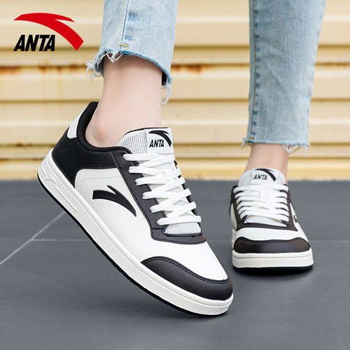 安踏小白鞋板鞋女鞋休闲鞋运动鞋