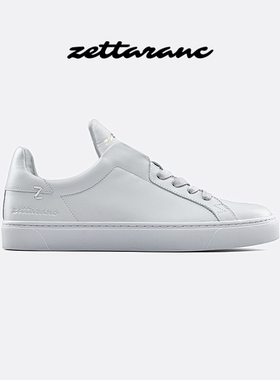zettaranc小白鞋Z瓷Zci系带低帮休闲2023新款男女CP真皮增高板鞋