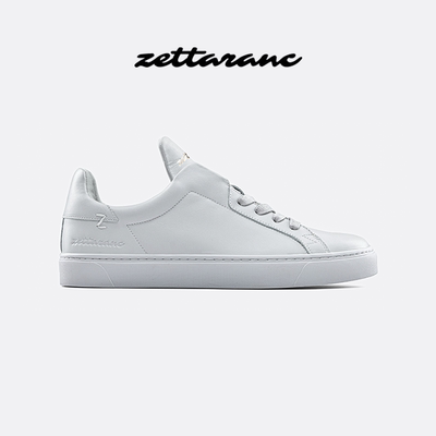 zettaranc小白鞋系带低帮休闲