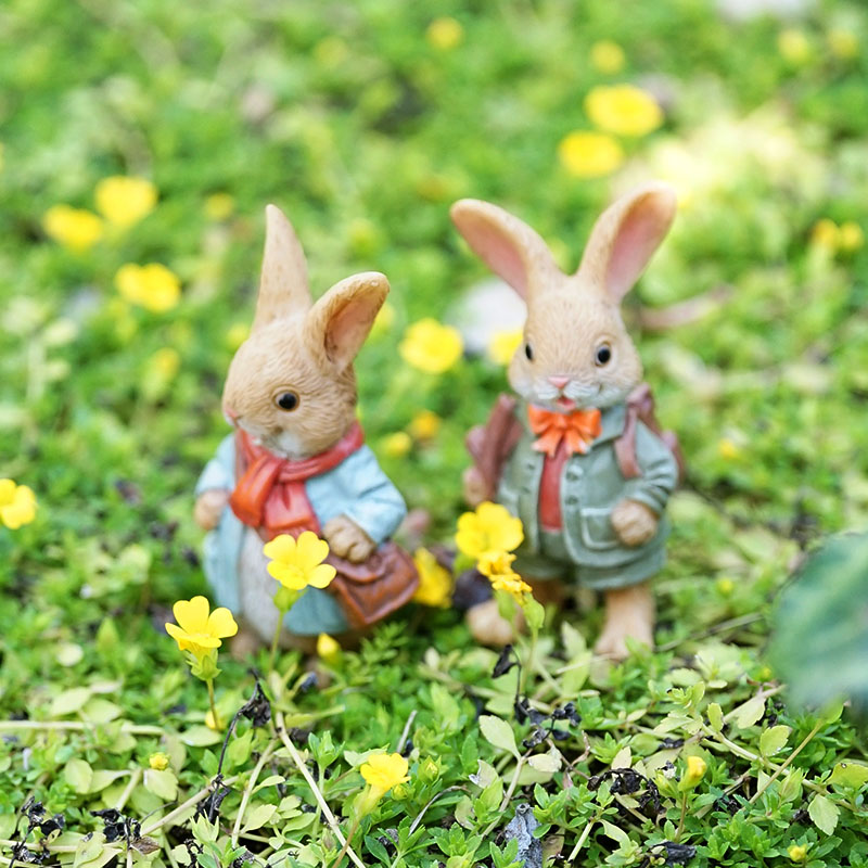 可爱创意盆栽装饰田园阳台庭院