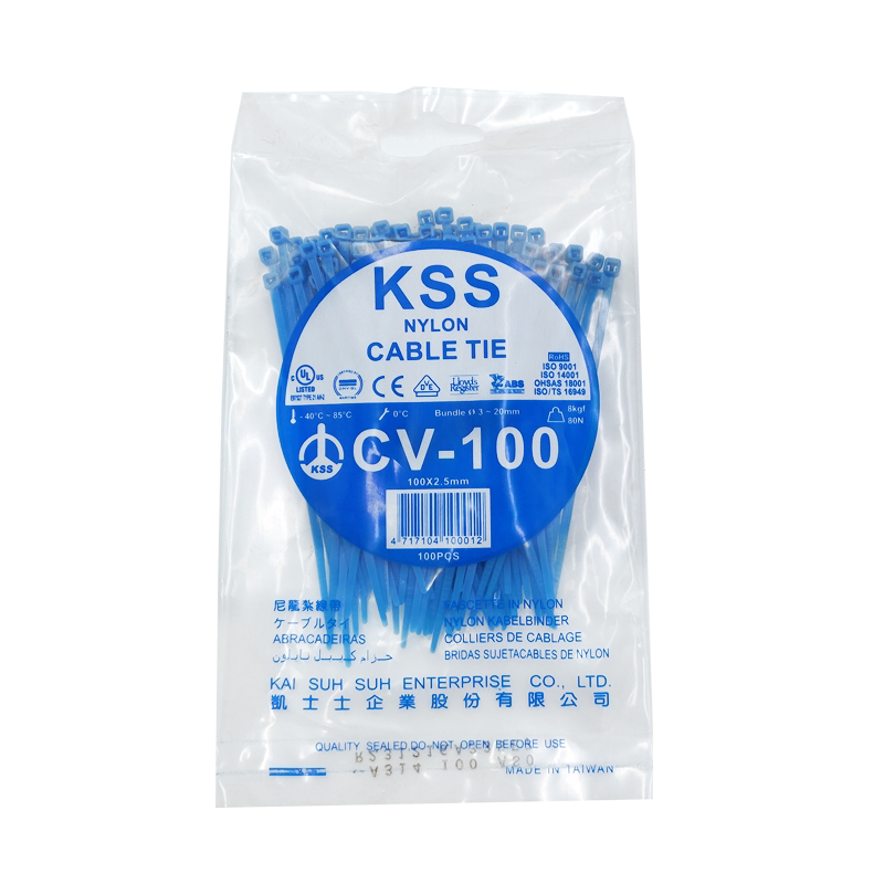 kss彩色尼龙扎带蓝色红色绿色