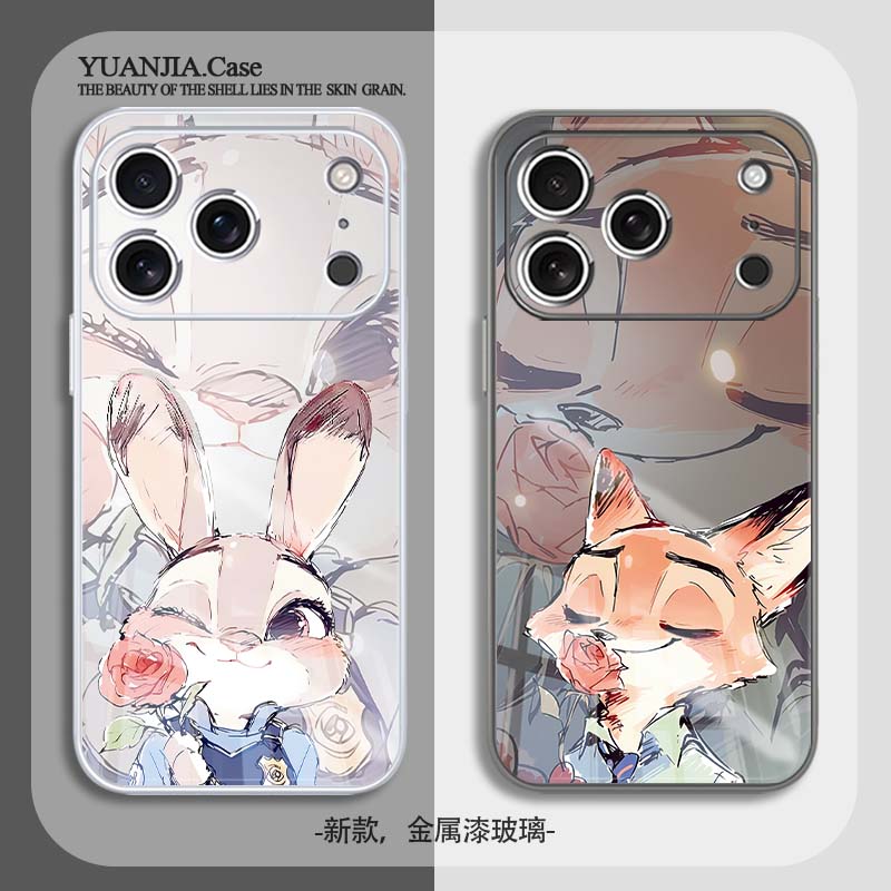 小众高级感手机壳钢化玻璃保护套