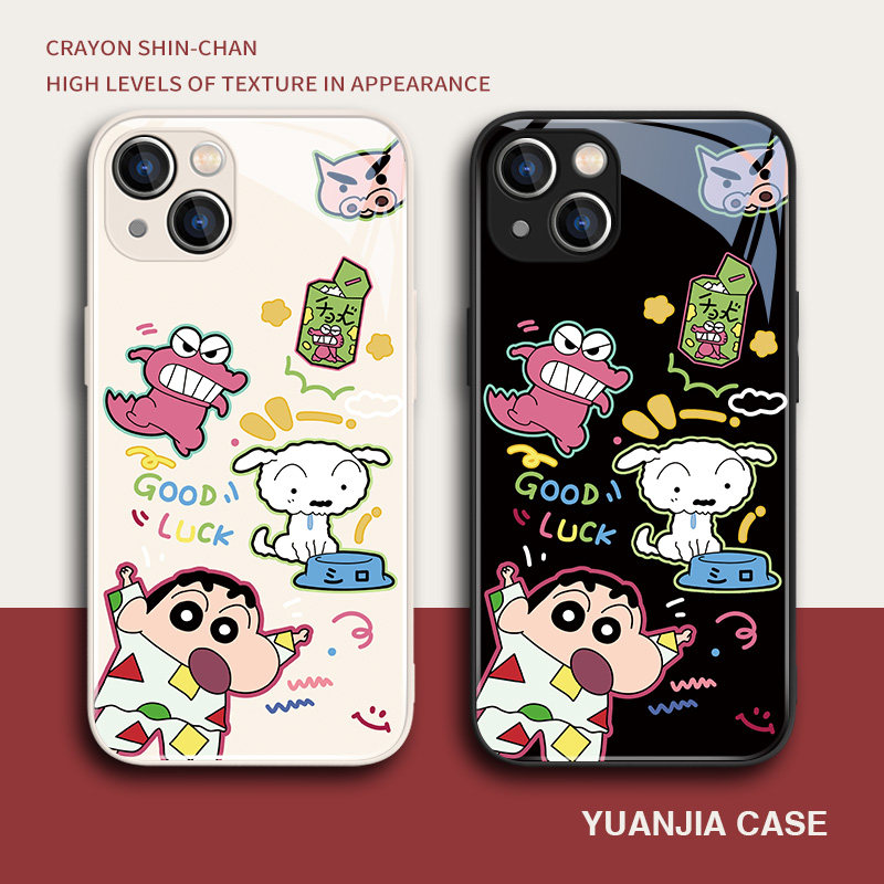 所有机型卡通趣味蜡笔小新手机壳
