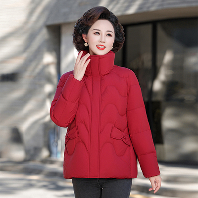 妈妈羽绒服2025冬季新款