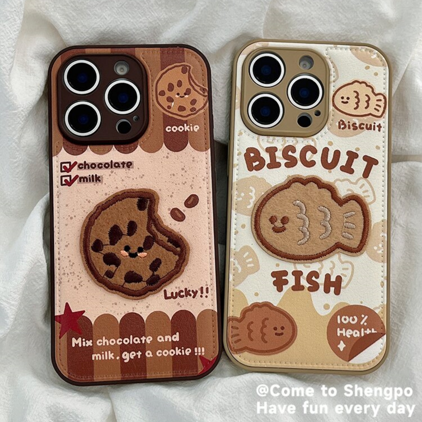 皮纹小鱼饼干oppoReno14手机壳FindX9/X8S+新款Reno13/11皮质9/8pro小众可爱女Reno7/6硅胶全包防摔10保护套