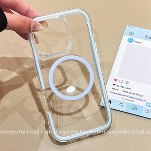 防摔FindX8s 适用华为mate60pro手机壳Pura80苹果16极简15新款 14情侣mate70带磁吸P60小米17promax透明70pro