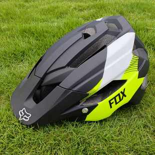 FOX头盔山地车骑行头盔自行车半盔速降越野盔安全帽装 备青少年