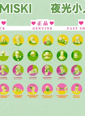 正品SMISKI角落君趴趴健身锻炼周末生日潮玩娃娃公仔摆件手机装饰