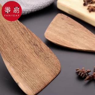 鸡翅木不粘锅无漆长柄家用锅铲搅拌耐高温炒 5Y锅铲 木AC1S40