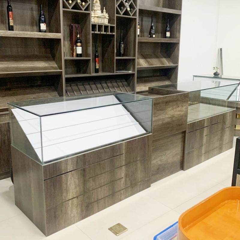 速发厂家烟柜展示柜货架烟酒店展柜红酒货架超市烟酒展示柜茶叶店