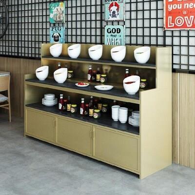 现货速发展示柜餐馆餐柜自助小料台多用途调味台火锅店调料台料碗