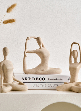 速发创意风抽象人迷家居装饰摆件物你造型工艺礼面摆饰桌品装饰品