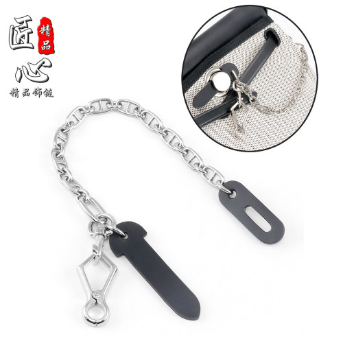 爱马仕miniHerbag皮插片链锁扣