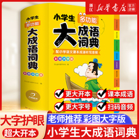 全新正版小学生大成语词典小学多功能大全四字彩图彩色版解释书中华现代汉语词语工具书中小学新华字典儿童训练大字典新版