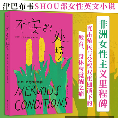 不安的处境 家庭处境女性成长反抗 非洲女性主义里程碑 津巴布韦黑人女性首部英文小说 后浪正版