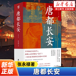 唐都长安 华章大历史丛书041 130多幅精美图片西安古都中国史古都学长安学唐史玄武门之变政治文化中心