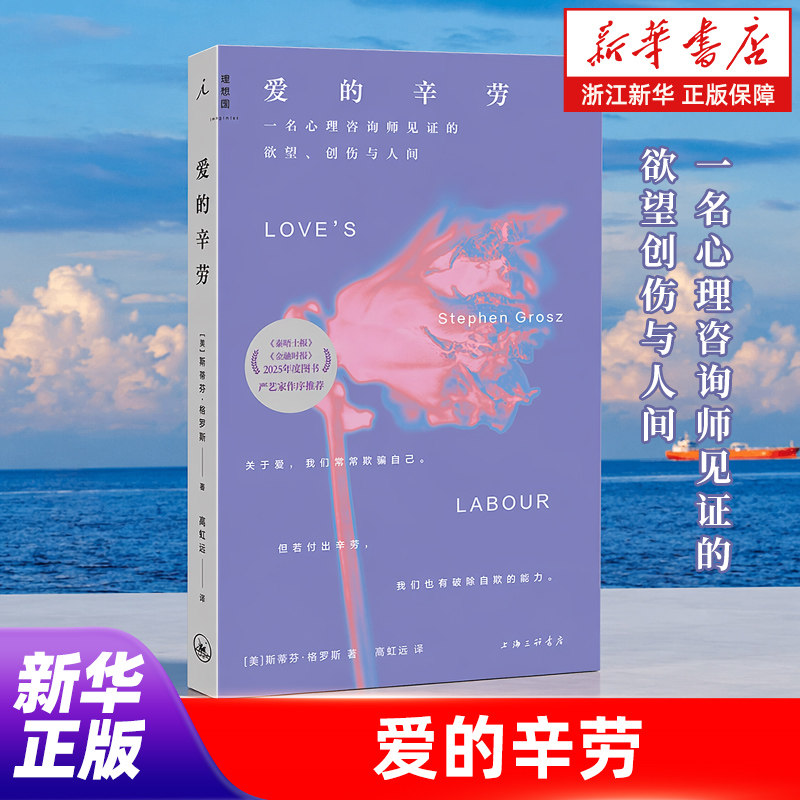 爱的辛劳【一名心理咨询师见证的欲望、创伤与人间】浓缩40年心理治疗经验 严艺家作序推荐 理想国出品正版书籍 浙江新华书店 - 实物图