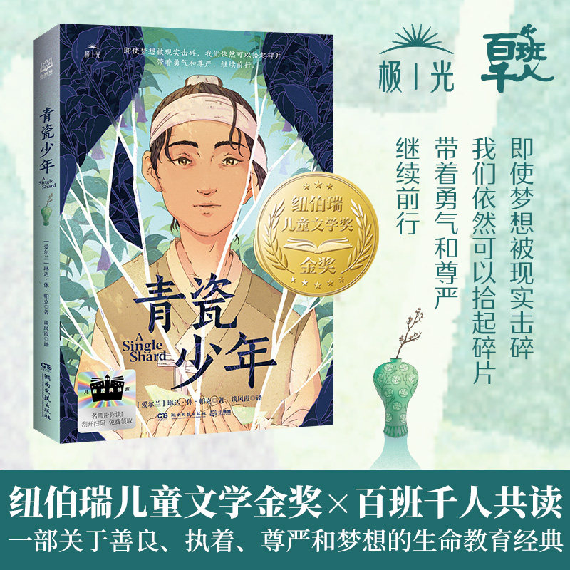 青瓷少年 流浪少年战胜重重困难勇敢追梦的心灵成长故事 一部关于善良、执着、尊严和梦想的20年生命教育经典