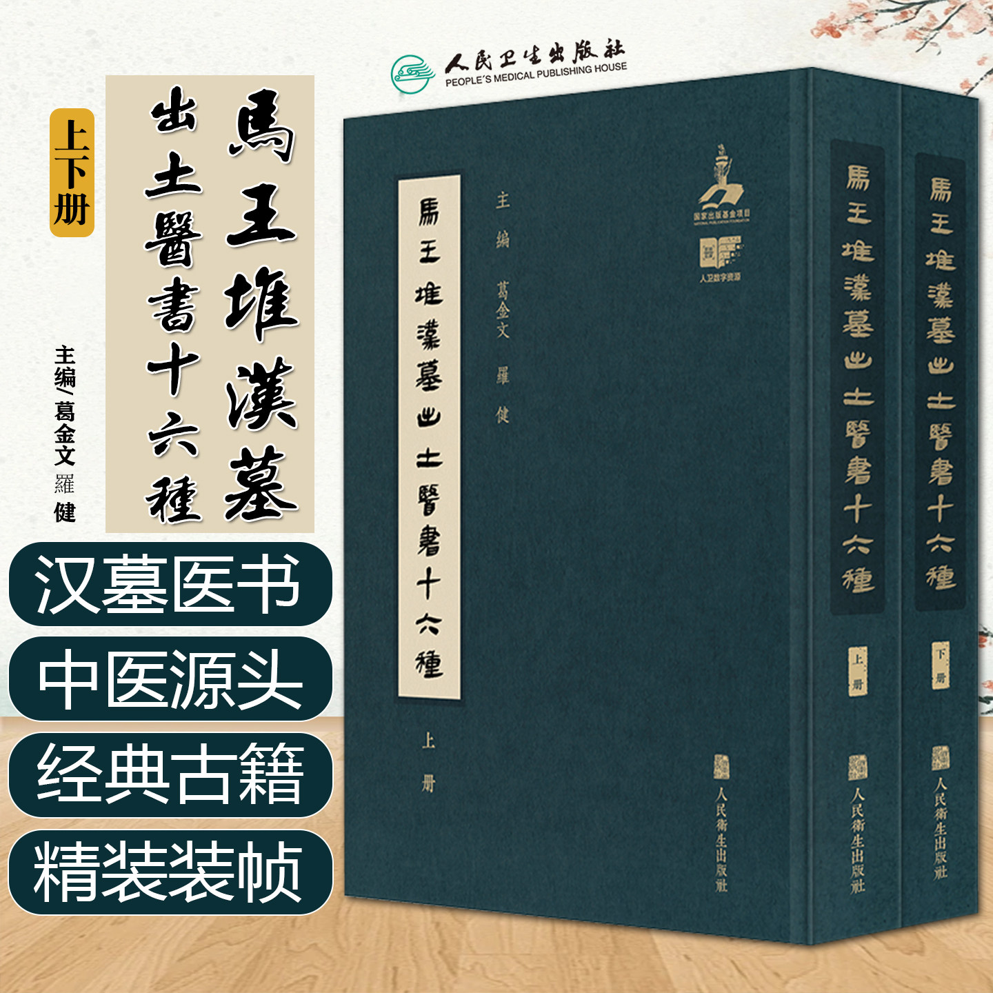 马王堆汉墓出土医书十六种 葛金文罗健 脉学基础理论诊断妇科儿科五官科方药药膳原文注释帛书古方人民卫生出版社原版中医古籍全本