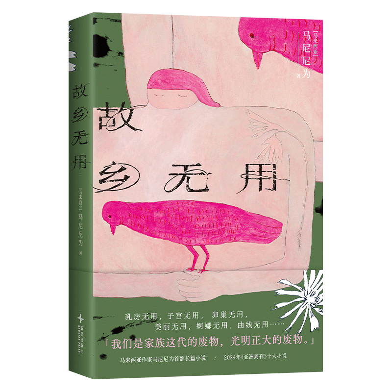 故乡无用 马来西亚作家 马尼尼为 华语文学女性 2024亚洲周刊十大小说 为无用的废物立传 黎紫书流俗地