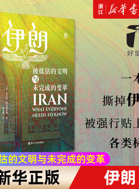【新华书店旗舰店官网】正版包邮 伊朗:被低估的文明与未完成的变革 伊朗数千年波澜壮阔的历史 伊朗中东波斯历史