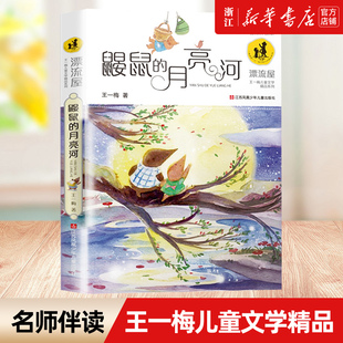 鼹鼠的月亮河/漂流屋王一梅儿童文学精品系列 6-8-12岁小学生一二三四五六年级课外书课外阅读少儿书籍故事书小说 新华书店正版