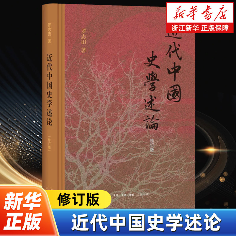 近代中国史学述论 罗志田著 由往昔枝叶之言以会其无尽之意 中国近代史学理论书籍  历史知识读物 生活·读书·新知三联书店