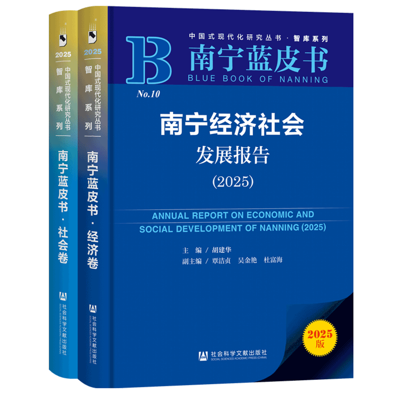 南宁经济社会发展报告(2025共2册南宁蓝皮书)