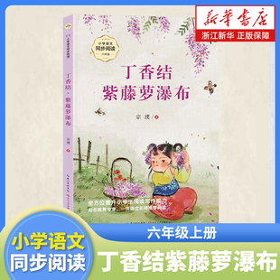 六年级上册课外阅读书籍 长江文艺出版 小学语文同步阅读书系 名家名篇课文作家作品系列 社 课本里 丁香结·紫藤萝瀑布