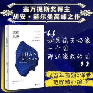 官方正版 试探黑夜:胡安·赫尔曼诗选 百年孤独译者范晔编译 失明症漫记作者萨拉马戈推崇诗人 20世纪西语文学 外国诗歌畅销书
