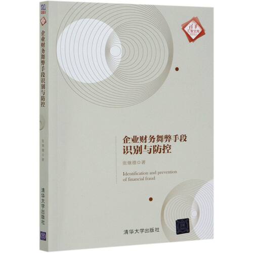 企业财务舞弊手段识别与防控/清华汇智文库 - 封面