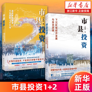 【套装2册】市县投资:下沉区域经济发展与投资逻辑+市县投资2:政府投资基金与全国统一大市场 于智超 新华正版书