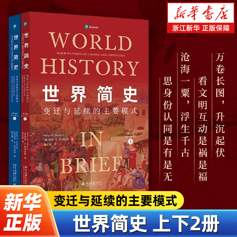 世界简史:变迁与延续的主要模式:第8版 万卷长图升沉起伏 看文明互动是祸是福 沧海一粟浮生千古 思身份认同是有是无