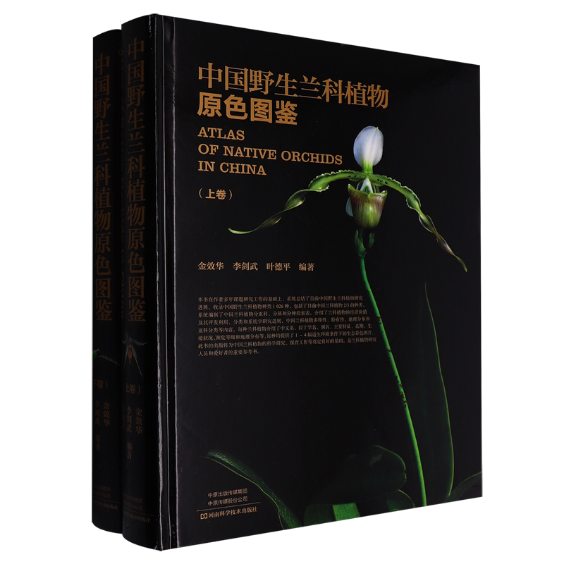 中国野生兰科植物原色图鉴