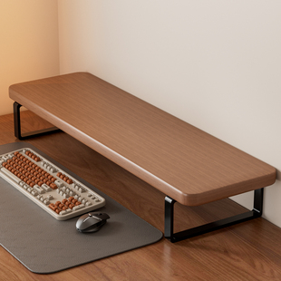 台式电脑萤幕增高架桌面置物架收纳层架子电竞房办公桌笔电支架