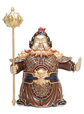 门神黄铜材质家居饰品