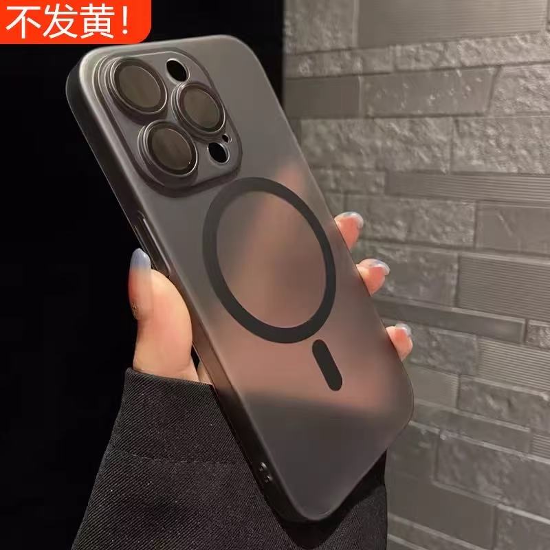 苹果iPhone亚克力简约磁吸